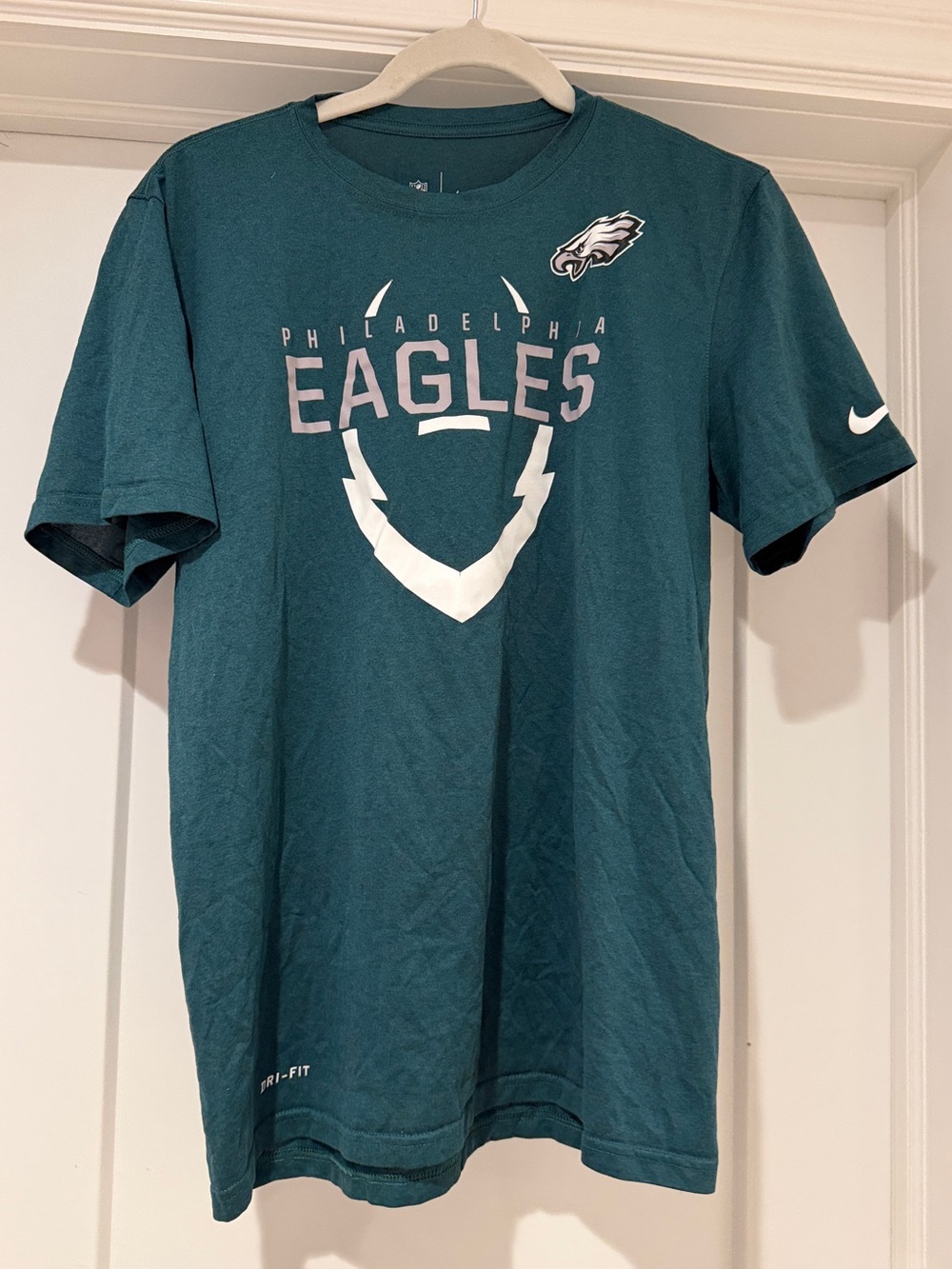 NFL Philadelphia Eagles Teal Short Sleeve Graphic Tee